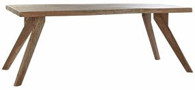 Трапезна маса DKD Home Decor Кафяв Aкациево дърво (200 x 90 x 77 cm)