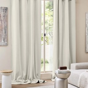 Бежово термо перде от рипсено кадифе 140x260 cm Madison – douceur d'intérieur