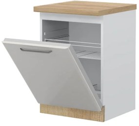Преден шкаф за съдомиялна машина Modena K60-Gray light