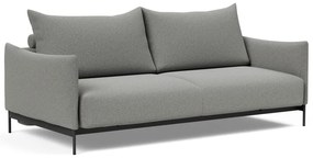 Светлосив разтегателен диван 230 cm Malloy wood - Innovation