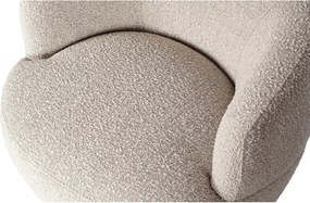 Светлосиво въртящо се кресло Wolly – WOOOD