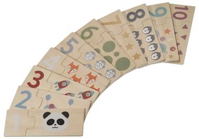 Дървен пъзел (брой части 20) Numbers – Kindsgut