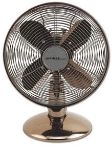 Вентилатор First Austria FA-5562, 45W, 30 см, 3 скорости, 4 перки, Функция трептене, Регулируем наклон, Меден