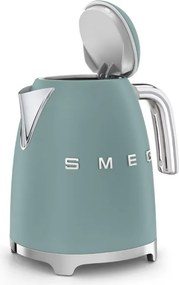 Електрическа кана SMEG KLF03EGMEU, 2400 W, 1.7 л, 360° основа, Матово покритие, Изумрудено зелено