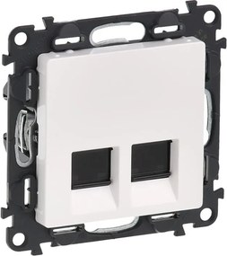 Legrand Розетка 2xRJ45 cat.5e FTP цвят бял Valena Life - 753154
