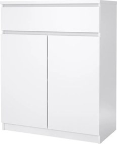 Бял скрин 80x100x40 cm Naia – Tvilum
