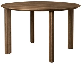 Кръгла дъбова маса за хранене ø 120 cm Comfort Circle - UMAGE