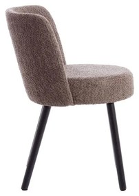 Кафяв трапезен стол Eckley – Light &amp; Living