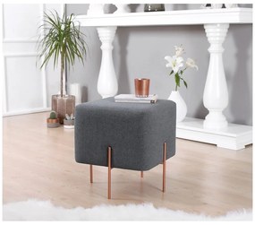 Тъмно сива табуретка Copper – Artie