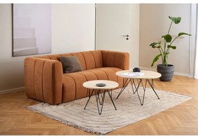 Кръгла странична масичка с плот от имитация на мрамор ø 55 cm Prunus – Actona