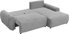 Ъглов диван Bello-Бежово светло-Ляв