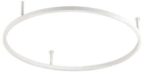 Ideal Lux - LED таванно осветително тяло ORACLE SLIM LED/37W/230V 2700K Ø 70 см бяло