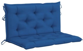 Възглавница за градинска люлка, синя, 100 см, текстил