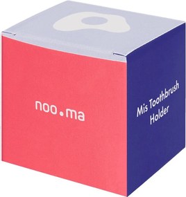 Метален държач за четки за зъби в сребрист цвят Mis – noo.ma