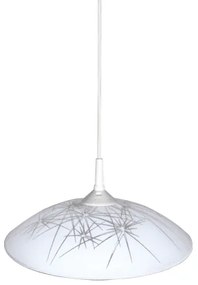 Пендел ИСКРИ, ø300, бял гланц, 1xE27