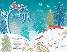 Картички в комплект 8 бр. с коледен мотив Christmas – Roger la Borde