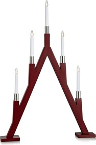 Червена коледна светлинна украса Bjurfors – Markslöjd