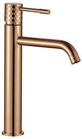 Смесител за мивка Rea Lungo Diamond Copper High