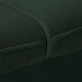 Тъмнозелен кадифен диван 138 cm Juli – Ropez