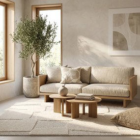 Кремав килим 200x290 cm Cairo – ESTE