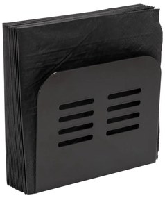 Черен държач за салфетки Black Outdoor Kitchen Baco - Wenko