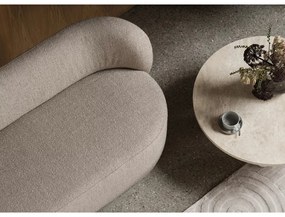 Бежова каменна кръгла масичка за кафе ø 75 cm Volos – Blomus