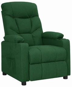 339088 vidaXL Наклоняем стол, тъмнозелен, текстил