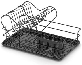 СУШИЛНИК ЗА СЪДОВЕ TEKNO TEL KB-011B , 1ниво , чернa