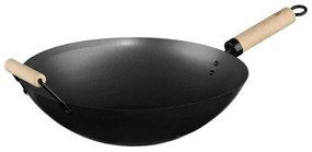 Уок Тиган Secret de Gourmet Черен Неръждаема стомана (Ø 35 cm)