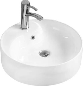 Mexen Lila мивка върху плота 46 x 46 см, бяла - 21824600