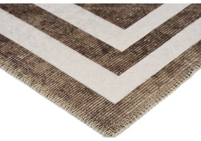 Кафяв измиваем килим 80x50 cm - Vitaus