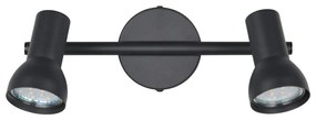 Черен прожектор ø 8 cm Cantar – Trio