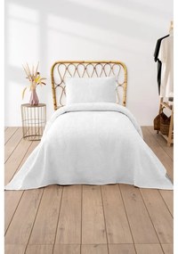 Бяло покривало за легло 160x220 cm Waffle – Mijolnir