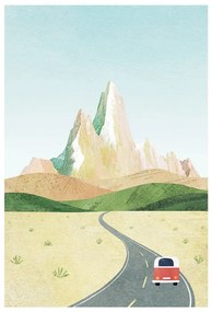 Плакат 30x40 cm Patagonia - Travelposter