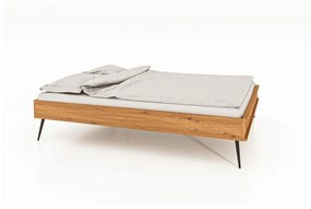 Дъбово двойно легло 140x200 cm Kula - The Beds