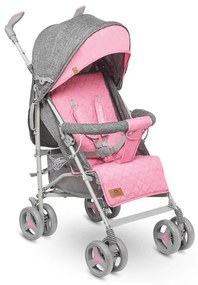 Lionelo - лека чадърна количка IRMA розова