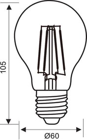 LED крушка VIVALUX, 14W, 2000LM, E27, 4000К