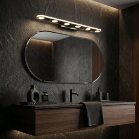 LED аплик за баня SWE055-W BLACK
