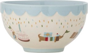 Светлосиня/кремава глинена детска купичка ø 13,5 cm Celebrate – Bloomingville Mini