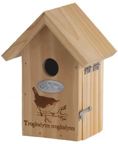 Къщичка за птици от масивен бор Troglodytes - Esschert Design