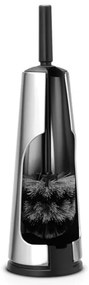 Четка за тоалетна Brabantia ReNew 107870, 42 см, Дискретен дизайн, Инокс/мат