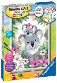 Картини за Оцветяване Ravensburger Mama Koala and Her Baby