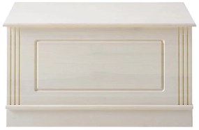 Бяла ракла от масивен бор 80x45 cm Anita – Støraa