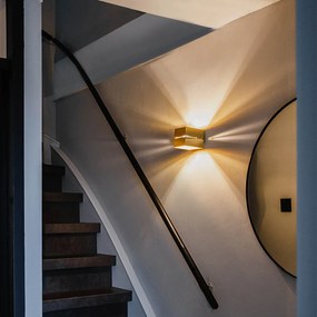 Интелигентен стенен аплик златен 9,7 см с WiFi G9 - Transfer