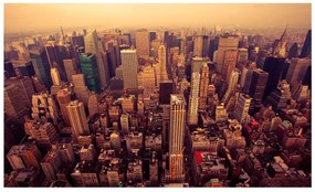 тапет - Bird Eye View Of Manhattan, New York 450x270