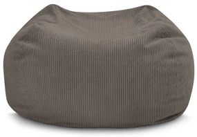 Сивo-кафяв пуф Voltaire – Bobochic Paris