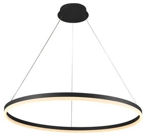 Brilagi - LED Димируем пендел CIRCLE LED/55W/230V 3000-6500K черен + д.у.