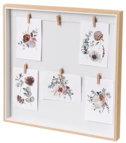 Рамка за стена в естествен цвят 43x43 cm - Casa Selección