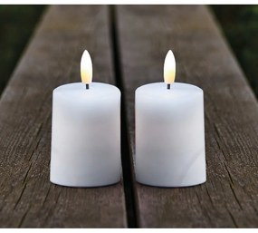 Екстериорни LED свещи в комплект от 2 бр. (височина 6,5 cm) Sille – Sirius