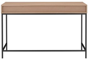 Работна маса с дъбов плот 50x120 cm Celine – Støraa